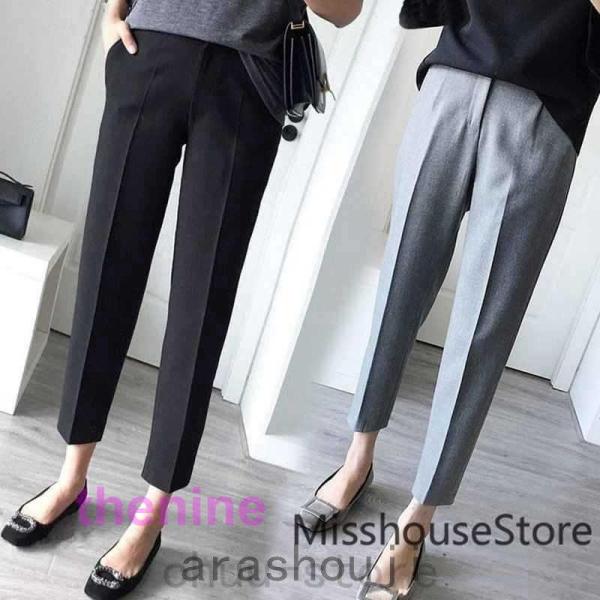 ワーキングママにお勧め！フォーマルなシーンや・オフィスルックとして大活躍のアイテム☆サイズは嬉しいMLXL2XLの4サイズ展開！ウエスト部分は安心のリブ加工＆調節アジャスター付き☆どんどん大きくなるお腹もしっかりサポートしてくれます◎妊娠初...