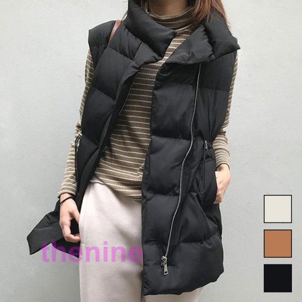 『新品　未使用』WAAC 韓国ブランド　ダウンベスト　レディース２　Mサイズ カナダグース レディース ベスト CANADAGOOSE ブランド ダウン