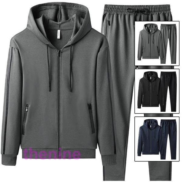 セットアップ メンズ ランニング 上下セット 春秋 スウェット パーカー