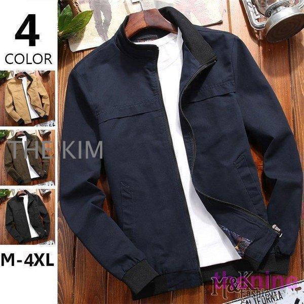 ブルゾン メンズ ミリタリー アウター ジャンパー 秋服 スタンドカラー 作業服 メンズアウター 大きいサイズ 30代 40代 50代ファッション ブルゾン メンズ ジャケット ミリタリージャケット アウター