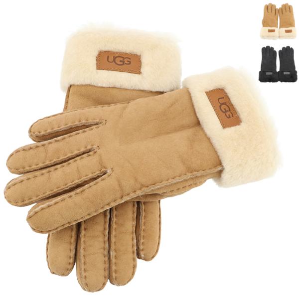 UGG スエード 手袋 楽天市場】アグ 手袋 メンズ Sheepskin Knit Cuff Glove UGG 101135