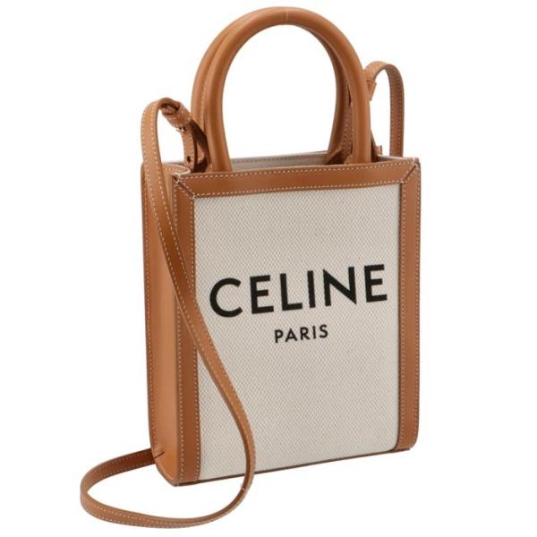 CELINE ショルダーバッグ ミニ バーティカル カバ 2WAY