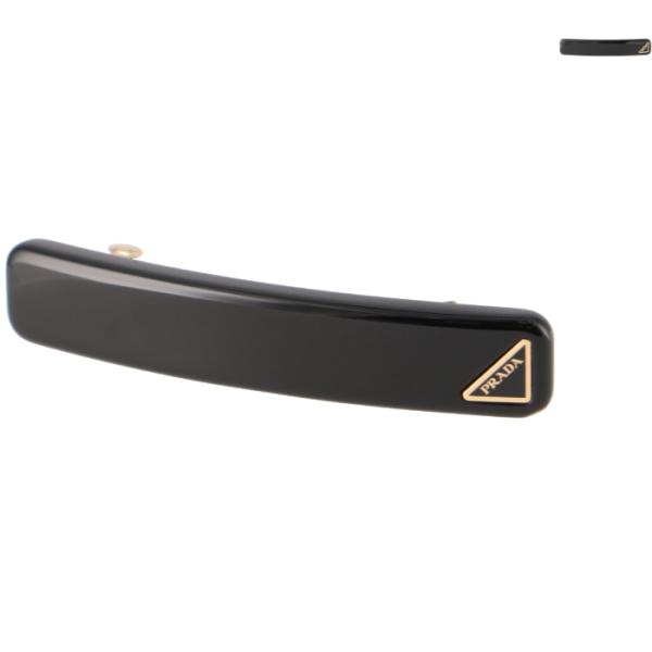 PRADA 三角バレッタ　スワロフスキー PRADA 三角バレッタ スワロフスキー