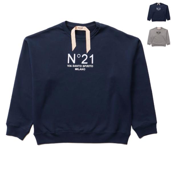 ヌメロ ヴェントゥーノ N°21 トレーナー ロゴ スウェットシャツ ラウンドネック 23IN2M0E031 6327 N°21（ヌメロヴェントゥーノ） 【並行輸入品】 トレーナー ロゴ