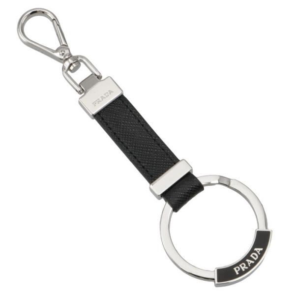 PRADA（プラダ） 【並行輸入品】 サフィアーノ メンズ キーホルダー