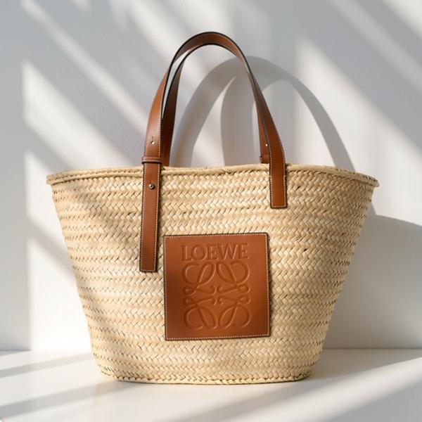 LOEWE（ロエベ） 【並行輸入品】 バスケットバッグ ラフィア ラージ