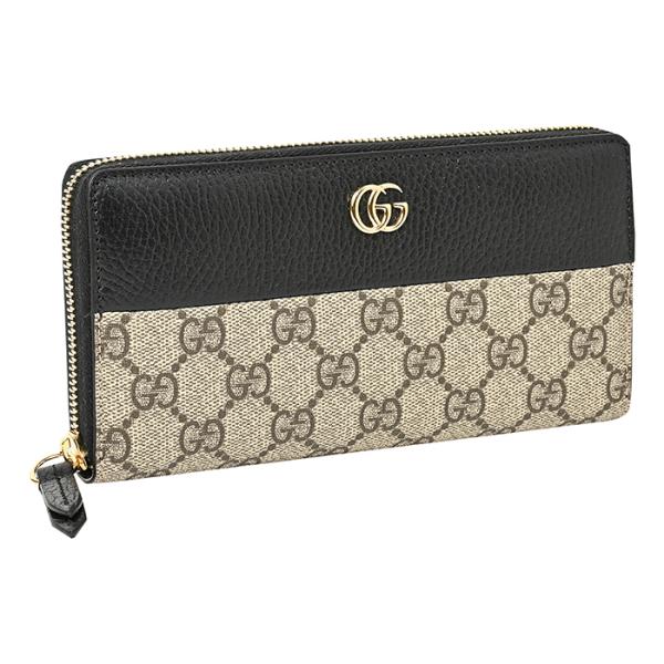 【新品同様】GUCCI ラウンドジップ　長財布 GUCCI グッチ GG ジップアラウンドウォレット ブランドオフ