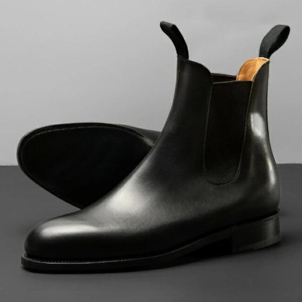 並行輸入品】 J.M.WESTON メンズ サイドゴアブーツ Chelsea Boots #705