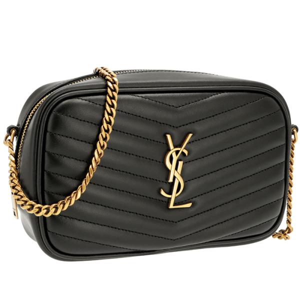 サンローラン パリ SAINT LAURENT PARIS ショルダーバッグ ミニ ルー クロスボディ シェブロンキルティング クロスボディバッグ 748849 DV707 1000 SAINT LAURENT 【並行輸入品】 PARIS ショルダーバッグ ミニ ルー