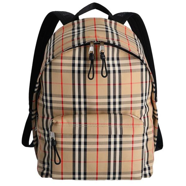 美品 Burberry チェック　リュック バックパック 8016106/69E バーバリー BURBERRY ヴィンテージチェックナイロン バックパック