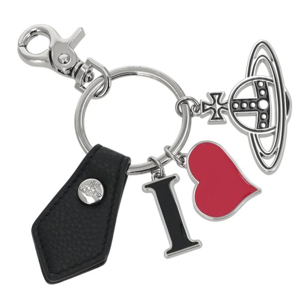【並行輸入品】 ヴィヴィアン ウエストウッド VIVIENNE WESTWOOD キーホルダー I LOVE ORB キーリング バッグチャーム アイラブオーブ 8203011EU S000D