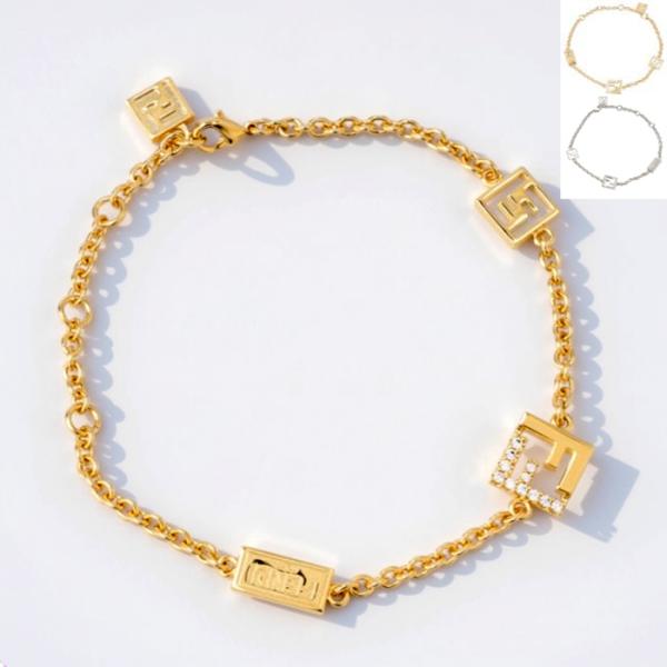 FENDI ロゴブレスレット FENDI（フェンディ） ブレスレット FOREVER フォーエバー 8AK321 A44G