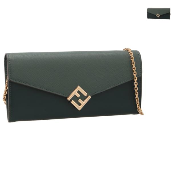 FENDI フェンディ チェーンウォレット 長財布 二つ折り FF FENDI フェンディ チェーンウォレット 長財布 二つ折り FF