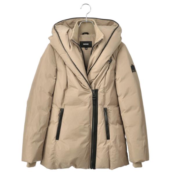 Mackage - マッカージュ MACKAGE レディース ダウン ADALI-NFR ミドル丈 フーデッド ダウンジャケット ADALINFR 0001 0229 Mackage マッカージュ MACKAGE レディース ダウン ADALI-NFR