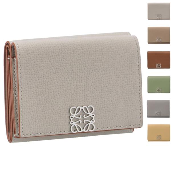 LOEWE（ロエベ） 【並行輸入品】 財布 三つ折り ミニ財布 アナグラム