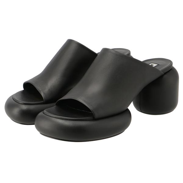 ジル サンダー JIL SANDER サンダル ブロックヒール レザー シューズ 靴 ミュール 2023年春夏新作 J15WP0072 P5269 001 ジル サンダー JIL SANDER サンダル ブロックヒール レザー シューズ 靴 ミュール 2023年春夏新作 J15WP0072 P5269 001