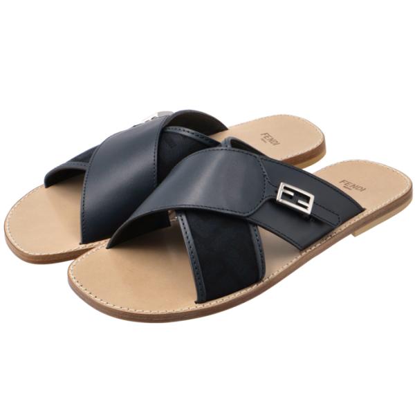 FENDI フェンディ 大人もOK キッズ サンダル バゲット フラット