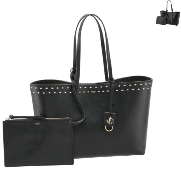 送関込み【Jimmy Choo】 トートバッグ N/S TOTE/M ANR レザー JIMMY CHOO ジミーチュウ トートバッグ NINE2FIVE E/W スタッズ