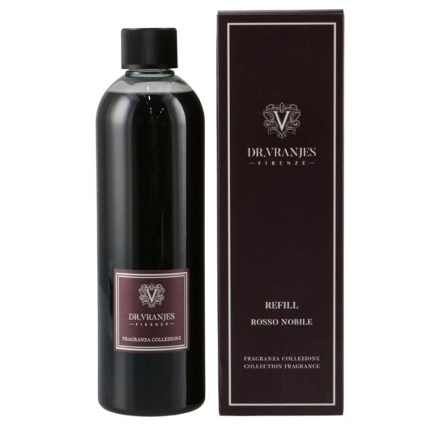 アウトレット ドットール・ヴラニエス DR.VRANJES 500ml リフィル ロッソノービレ(ROSSO NOBILE) リードディフューザー ルームフレグランス 詰め替え レフィル REFILL01 0001 DR. VRANJES（ドットール・ヴラニエス） 【並行輸入品】 アウトレット