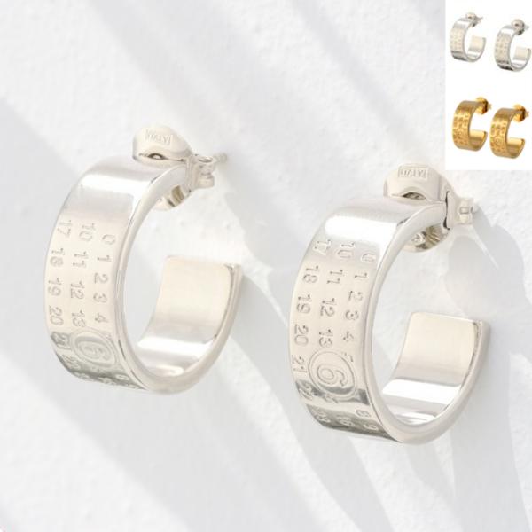 MM6 【並行輸入品】 MAISON MARGIELA ピアス ニューメリック ミニマル