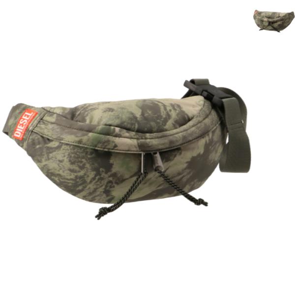 ディーゼル DIESEL ベルトバッグ RAVE BELTBAG X ボディバッグ カモフラージュ ショルダー X09372 P5585 DIESEL（ディーゼル） 【並行輸入品】 ベルトバッグ RAVE BELTBAG X