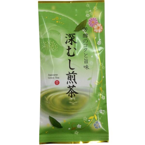 富士園 静岡茶 深蒸し煎茶80g 茶葉タイプ