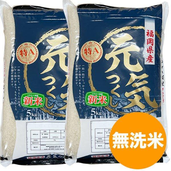 元気つくし 無洗米 10kg 福岡県のお米 令和7年産 : 朝ごはん本舗
