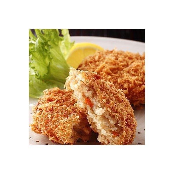 昔懐かしい醤油味のヘルシーコロッケ。博多華味鳥のむね肉で作りました。。