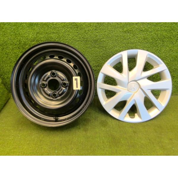 N-BOX（6BA-JF3）純正スチールホイール、カバー、ナットの4本セット N-BOX（6BA-JF3）純正スチールホイール、カバー、ナットの4本セット N