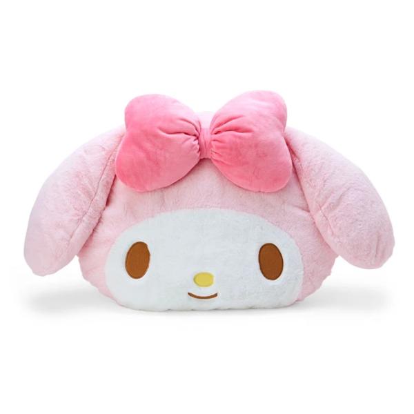 マイメロディ フェイス形クッション M サンリオ キャラクター ぬいぐるみ 抱き枕 クッション インテリア かわいい マイメロ 推し活 コレクション プレゼント