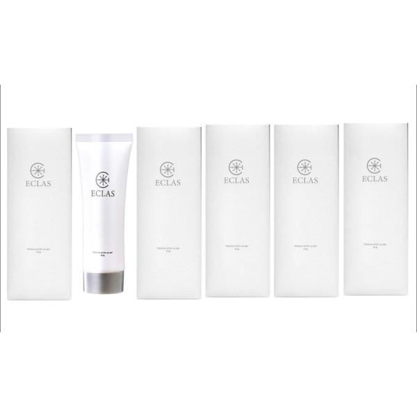 SENSIA LED 美顔器とECLAS 薬用美白ジェルのセット(新品、未使用) 定価7678円×5個セット】ECLAS/エクラス 薬用美白ジェル（60g