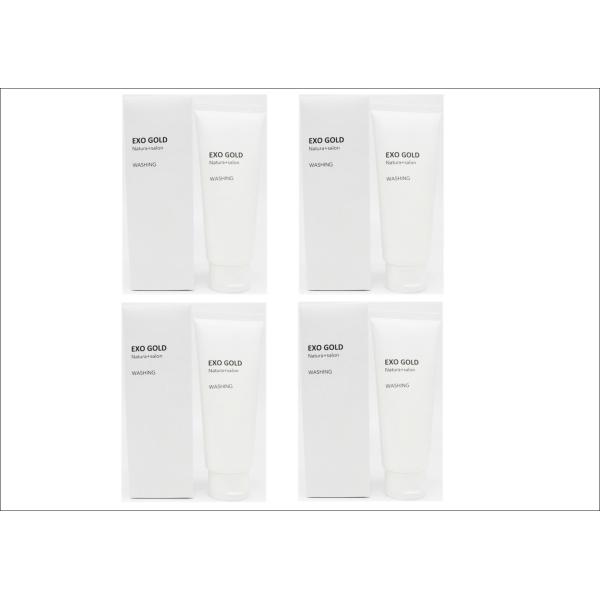 定価5280円×4個セット】EXO GOLD ナノ ウォッシング(洗顔料) 100g 新品