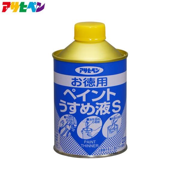 用途【適した場所】●油性塗料の粘度が高く、塗りにくいときの希釈に。●塗料を塗ろうとする面のよごれのふきとりに。●塗料を塗ったあとの塗装用具の洗浄に。●塗料が衣服などについたときのふきとりに。
