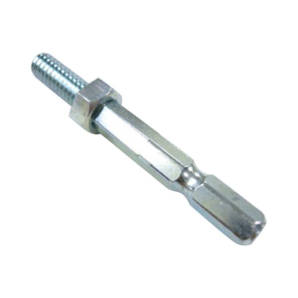 BSネジタルホイル専用の交換軸です。【用途】交換用軸。【特徴】BSネジタルホイル専用の六角軸です。ドリル、インパクトドライバで使用できます。【仕様】●サイズ：直径6.3mm×首下40mm×ネジ径1/4W。●六角軸。●適用工具：ドリル・インパ...