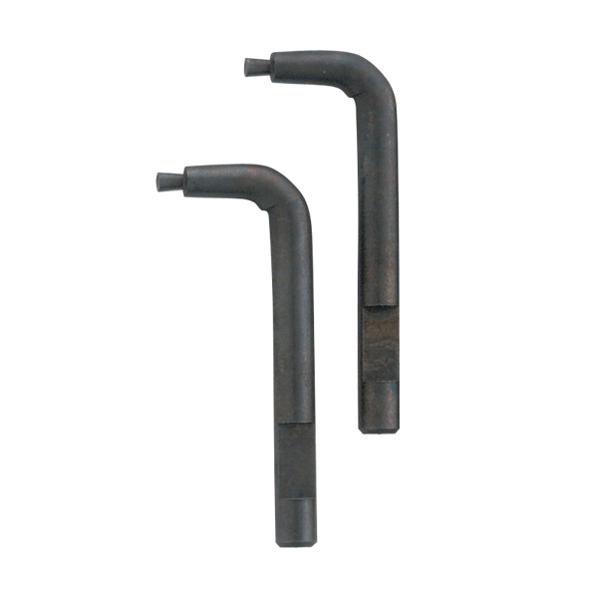 Cリング着脱専用工具替え爪式で、更に使いやすくなりました。【用途】工作機械・電子機器等のC形止め輪(スナップリング)着脱工具。【特徴】替え爪式スナップリングプライヤー用の替え爪です。爪部の先端は、逆テーパー状に加工してあるので、スナップリン...