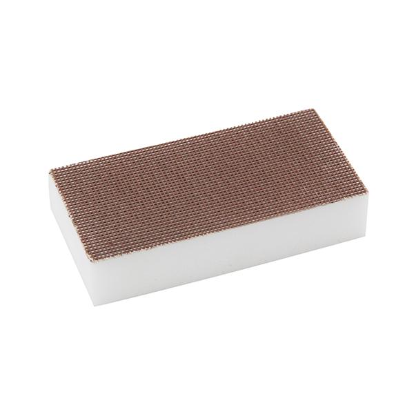 ≪用途≫水垢や、軽度の金属の腐食・サビ落し、トイレなどの黒ずみ落し。≪特徴≫耐久性の高い、メラミンスポンジを使用しています。乾湿両用で、研削力の高いメッシュペーパーを使用しているので、汚れをしっかりと落とします。鉄・アルミ・ステンレス・真鍮...