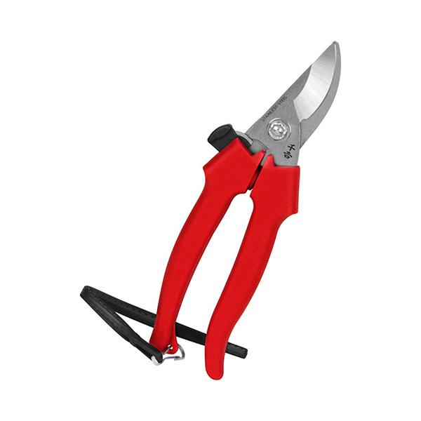 ≪用途≫生木の剪定、整枝作業。≪特徴≫錆びにくく、お手入れしやすいステンレス刃です。手の小さな方にも持ちやすい小型サイズで120gの軽量設計になっています。落下や紛失防止に役立つストラップ付です。≪仕様≫●重さ：120g。●生木切断目安：直...