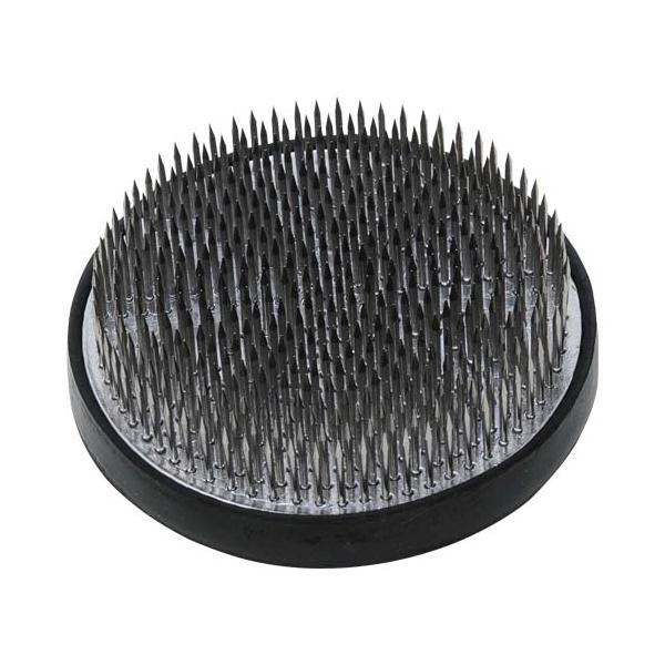 ≪用途≫剣山。≪特徴≫生け花用です。錆びにくいステンレス針です。≪仕様≫●すべりにくいゴムマット付。●大々丸。≪材質≫●本体：鉛。●針部：ステンレス。≪注意事項・その他≫本来の用途以外には使用しないで下さい。使用前には本体あるいは部品にがた...