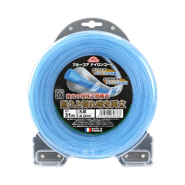 藤原産業 セフティ-3 ブルーコアナイロンコード 4.0mmx31m