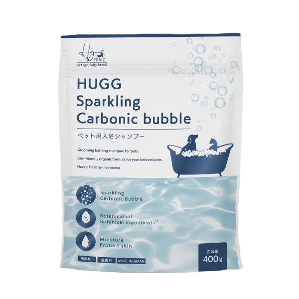 他サイト： ペット用シャンプー 犬用シャンプー 猫用シャンプー HUGG スパークリングバスシャンプー 400g 日本製 ARCATH ペット用品 ペット 爆買の商品画像