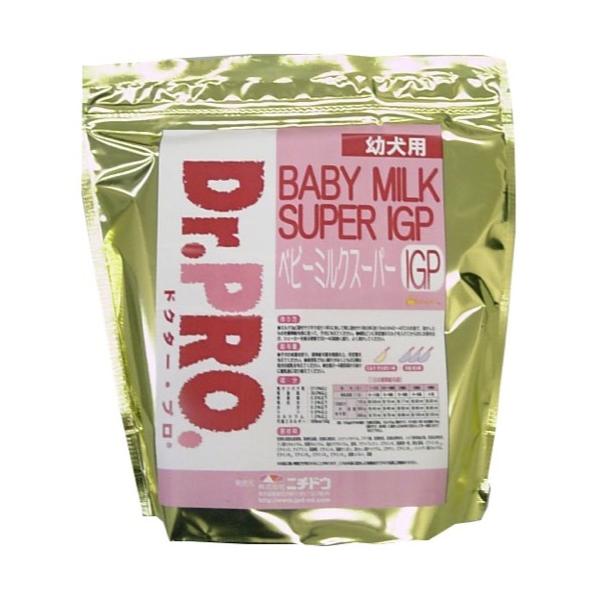 ニチドウ DR.PRO.ベビーミルクスーパーIGP 幼犬用 500g ペット用品