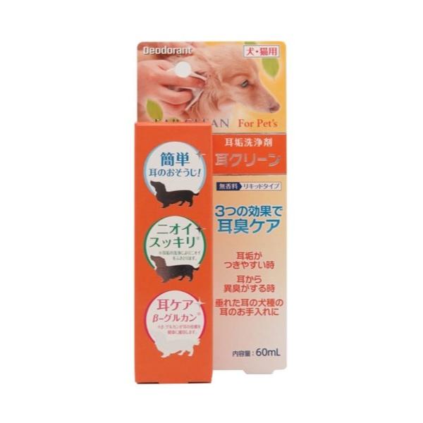 耳クリーン 60ml ニチドウ 犬 猫 耳そうじ ペット用品 ペット