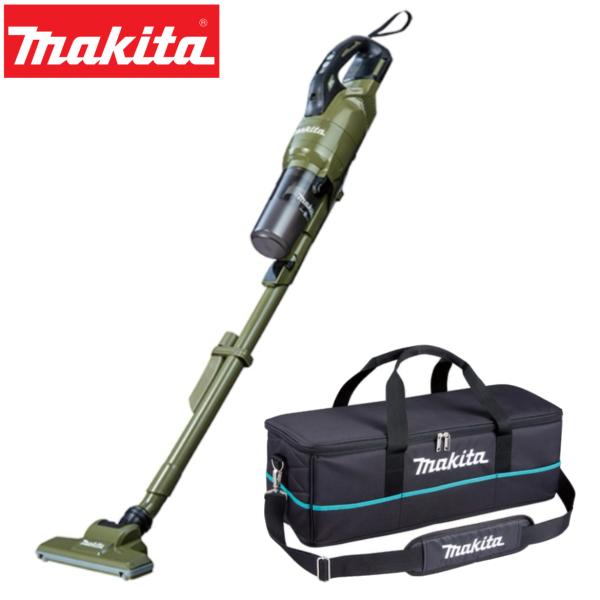 【新品・未使用】 マキタ CL286FDZO(オリーブ) バッグ 他オプション マキタ（makita） 18V 充電式クリーナー CL286FDZO オリーブ 本体+