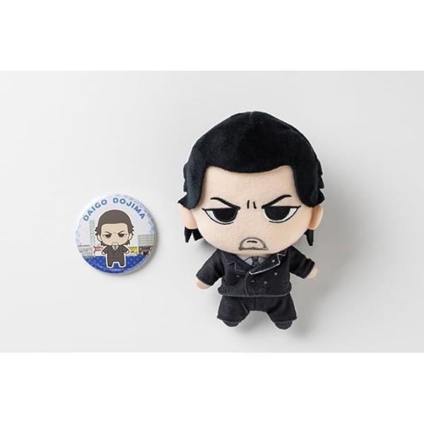 龍が如く ぬいぐるみ＆缶バッジセット 3 堂島 大吾 : やまもり堂