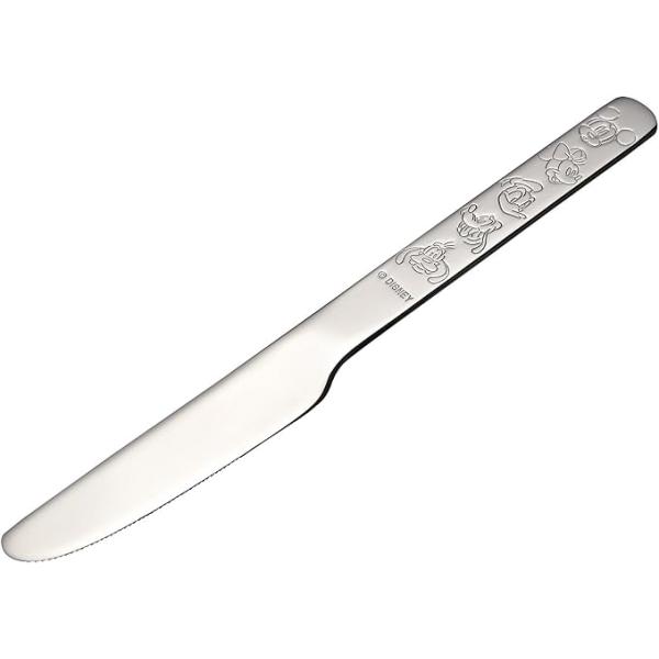 【在庫限り★特価】ミッキー デザートナイフ（BIG5）です。小袋入り／オールステンレス／Disney公式デザインディズニー「ビッグ5」シリーズの ミッキー デザートナイフ です。オールステンレス製で扱いやすく、デザート・ケーキ・フルーツなど...