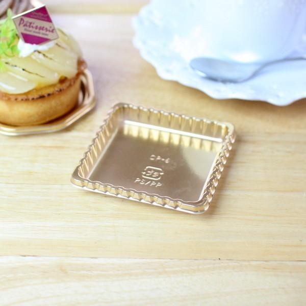 ゴールドケーキプレート 角型65 Cp 7 枚入 3 014 05 お菓子型 パン型 菓子道具浅井商店 通販 Yahoo ショッピング