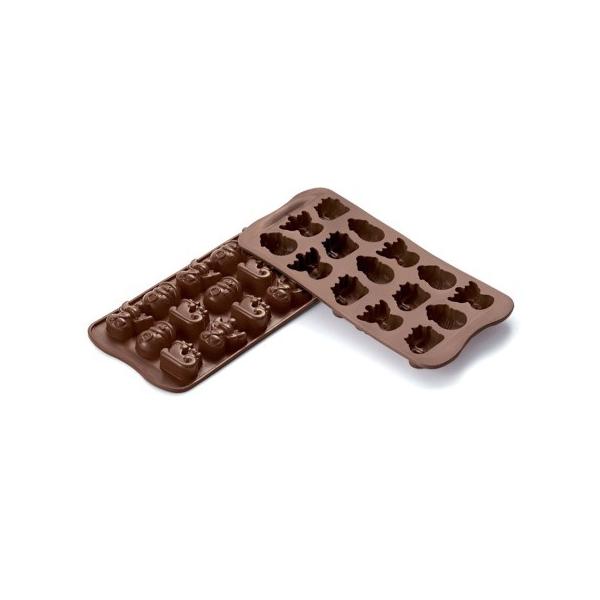 Silikomart(シリコマート) イージーチョコ チョコウィンター(15ヶ取