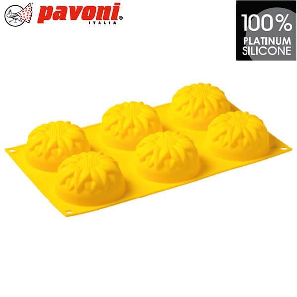 パボーニ チョコレート型 シリコンモールド Pavoni サンフラワー