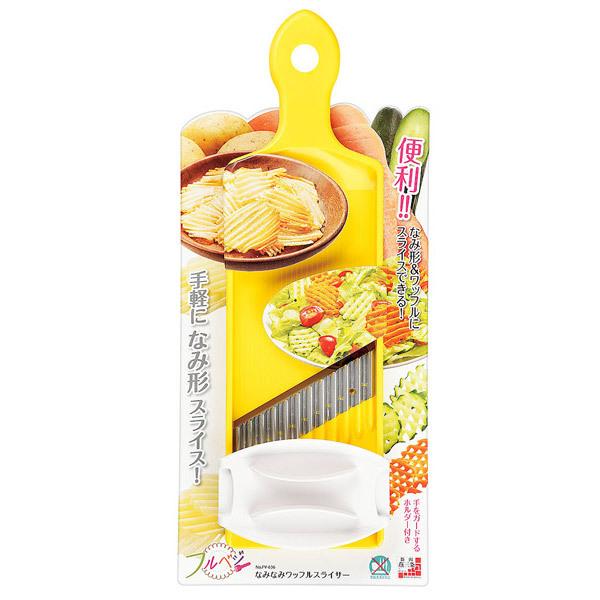 フルベジ なみなみワッフルスライサー 下村工業 便利な調理器具 キッチン用品 Fv 636 かっぱ橋 浅井商店 製菓製パン道具 通販 Yahoo ショッピング
