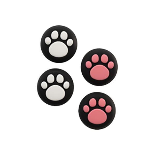 [メール便OK]【新品】【NS2H】CYBER・アナログスティックカバー ねこにゃん （Switch2 Proコントローラー用）黒[お取寄せ品]